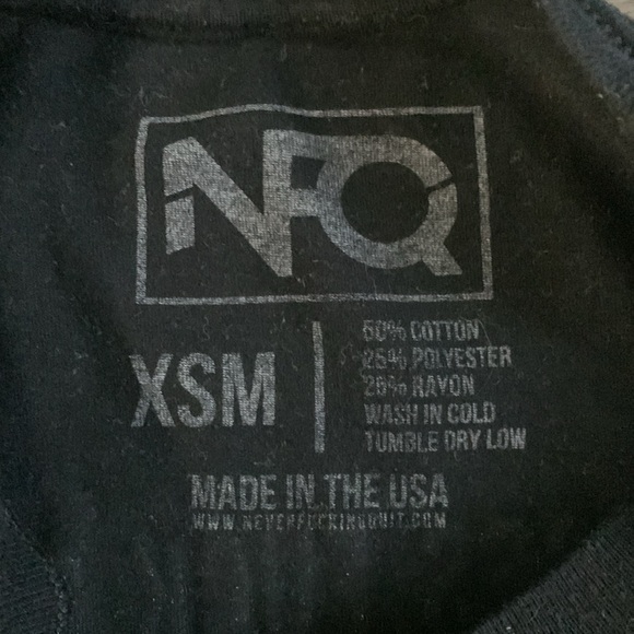 NFQ Never Quit Shirt - Picture 4 of 5